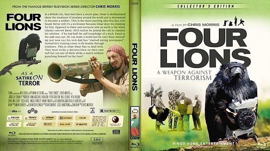 dvd cover Four Lions