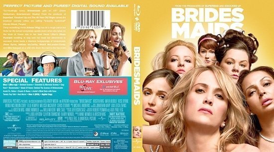 dvd cover Bridesmaids Blu ray v4