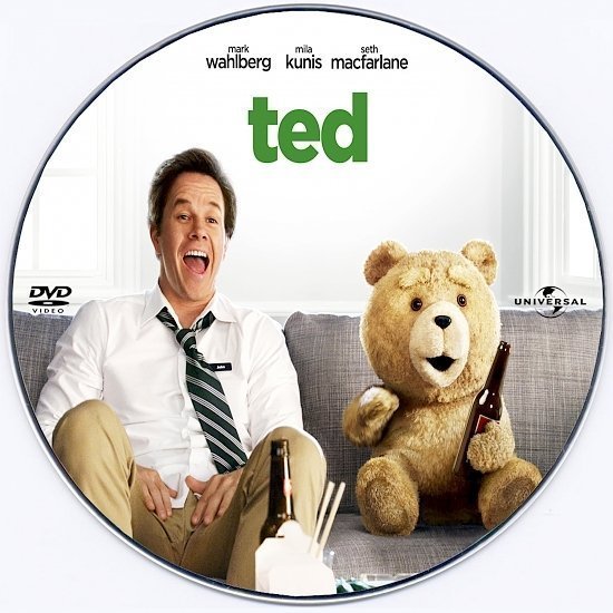 dvd cover Ted R0 - CD label