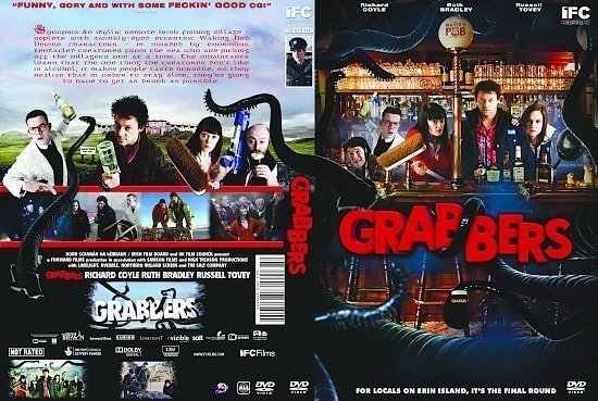 dvd cover Grabbers R0 Custom