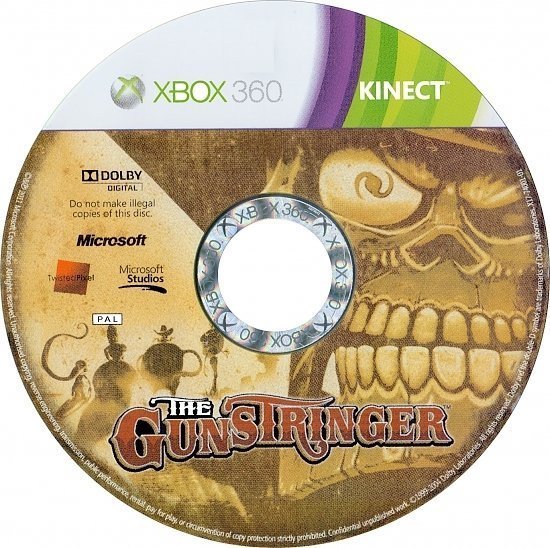 dvd cover The Gunstringer (2011) Pal