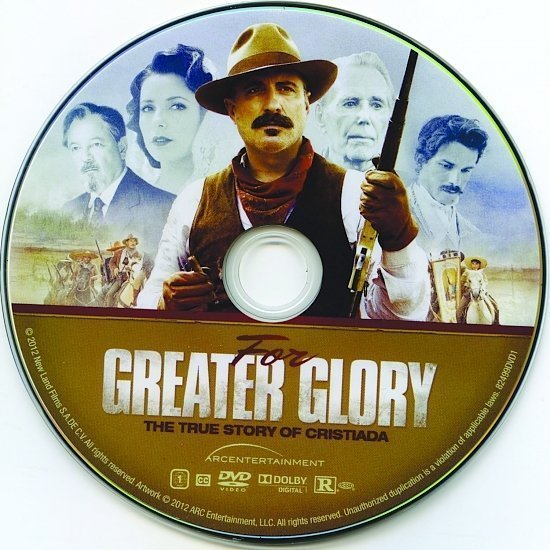 dvd cover For Greater Glory: The True Story of Cristiada WS R1