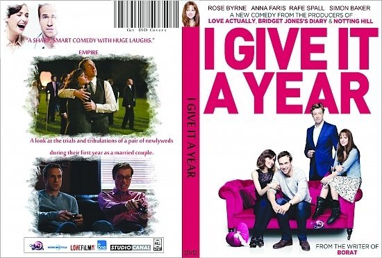 dvd cover I Give It A Year R0 Custom