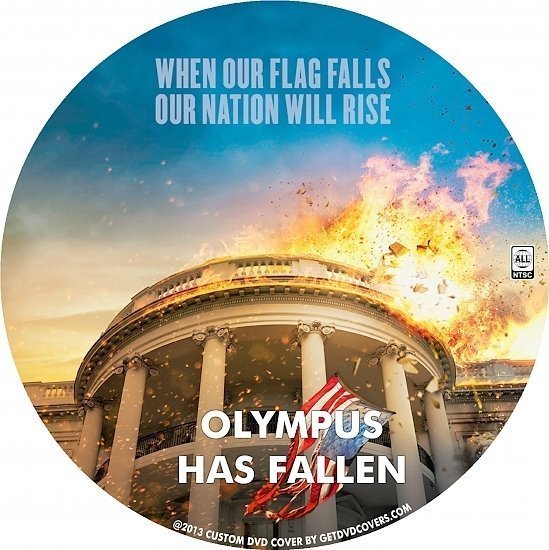 dvd cover Olympus Has Fallen R0 Custom