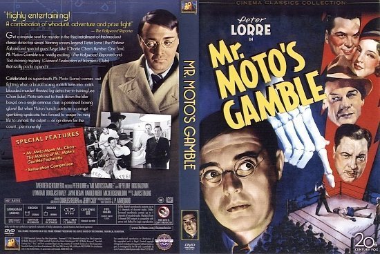 dvd cover Mr. Moto's Gamble (1938) NR R1