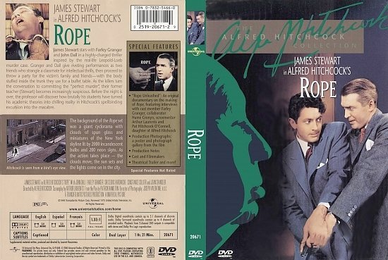 dvd cover Rope (1948) FS R1