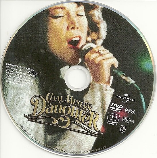 dvd cover Coal Miner's Daughter (1980) AE WS R1