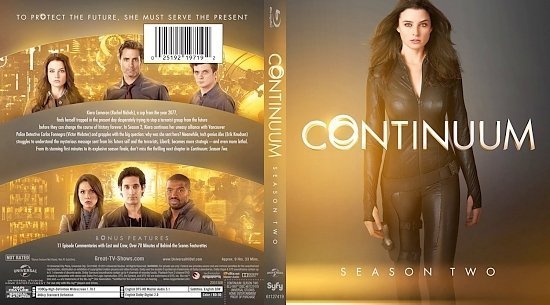 dvd cover Continuum Season 2
