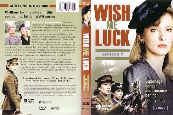 dvd cover Wish Me Luck Series Two (1989) R1
