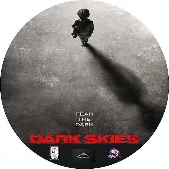 dvd cover Dark Skies R0 Custom