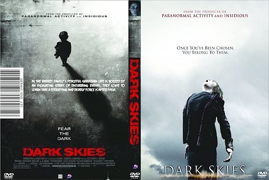 dvd cover Dark Skies R0 Custom