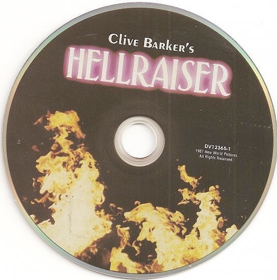 dvd cover Hellraiser (1987) WS R1