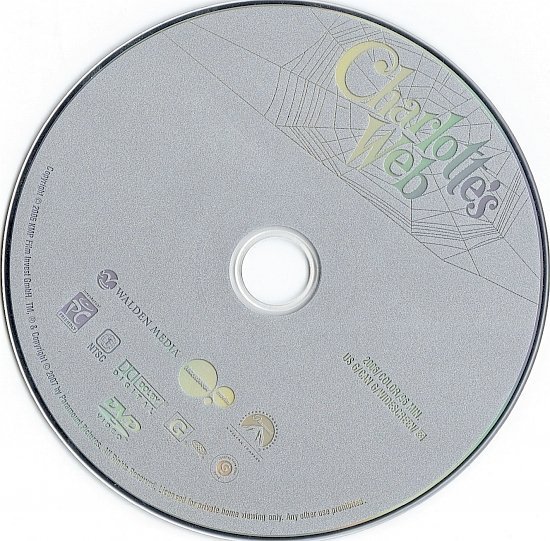 dvd cover Charlotte's Web (2006) WS R1