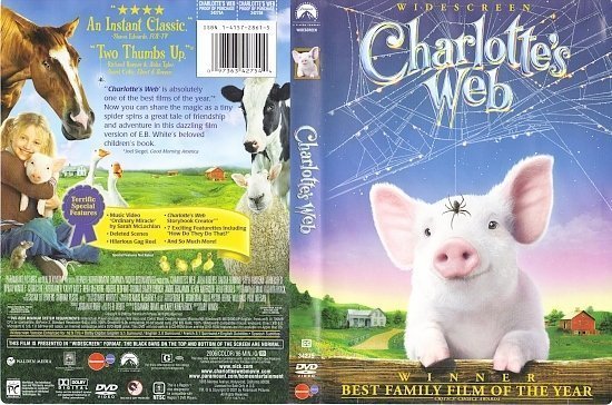 dvd cover Charlotte's Web (2006) WS R1