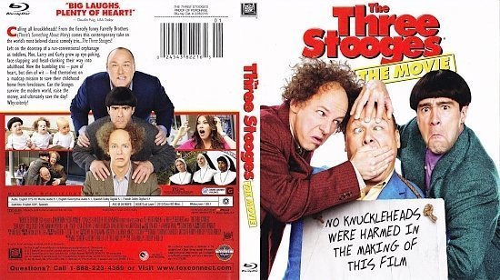 dvd cover The Three Stooges