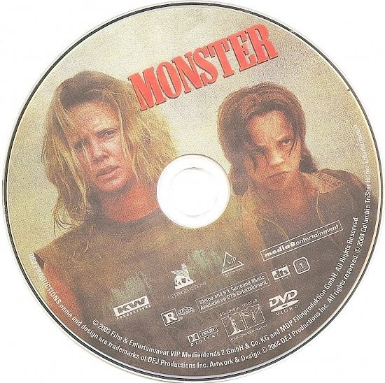 dvd cover Monster (2003) WS R1