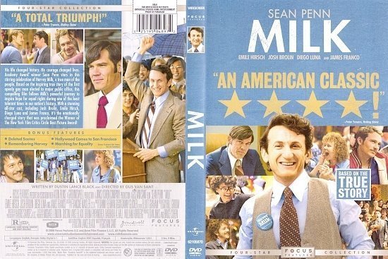 dvd cover Milk (2008) WS R1