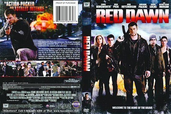 dvd cover Red Dawn R1