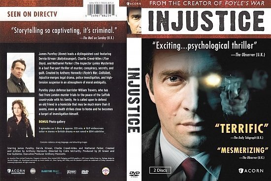 dvd cover Injustice (2011)