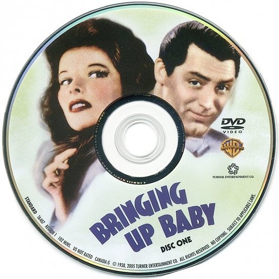dvd cover Bringing Up Baby (1938) CE FS R1