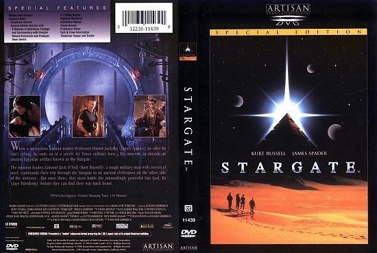 dvd cover Stargate (1994) WS R1
