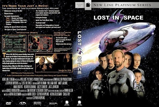 dvd cover Lost in Space (1998) R1