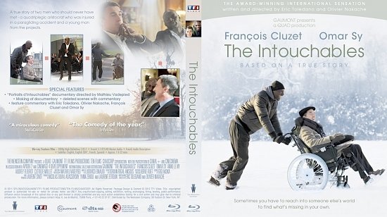 dvd cover The Intouchables