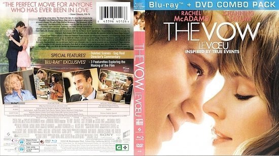 dvd cover The Vow Le Voeu