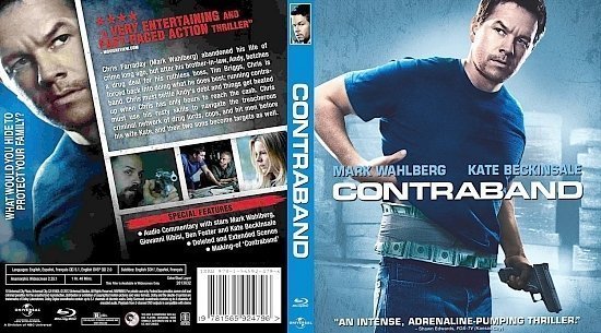 dvd cover Contraband 2012 BD
