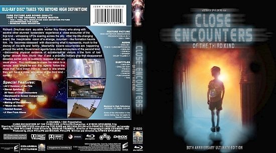 dvd cover Close Encounters Of The Third Kind
