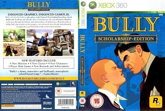 dvd cover Bully (2008) Pal Xbox 360