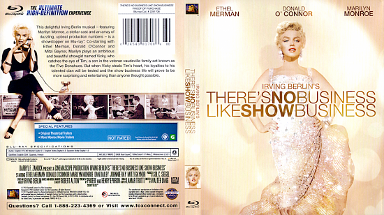 dvd cover There's No Business Like Show Business