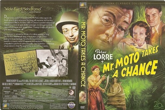 dvd cover Mr. Moto Takes A Chance (1938) R1