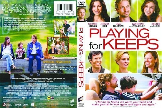 dvd cover Playing For Keeps R1