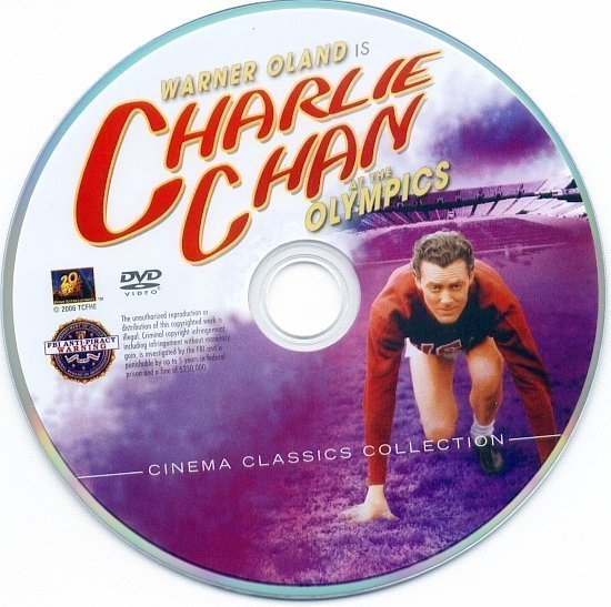 dvd cover Charlie Chan At The Olympics (1937) R1