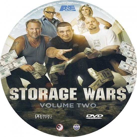 dvd cover Storage Wars: Seasons 1-2-3 Custom dvd/blu-ray labels