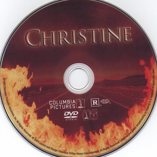 dvd cover Christine (1983) WS SE R1