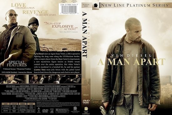 dvd cover A Man Apart (2003) R1 - Front Cover