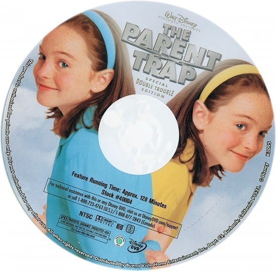 dvd cover The Parent Trap (1998) WS R1