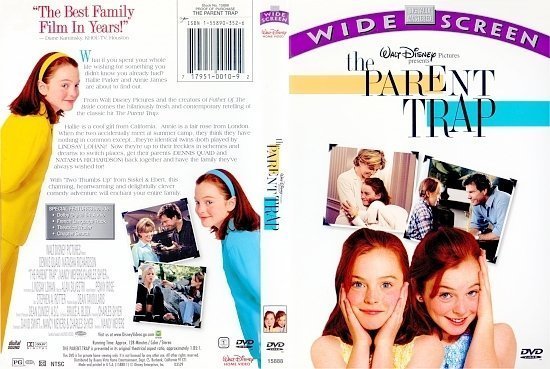 dvd cover The Parent Trap (1998) WS R1