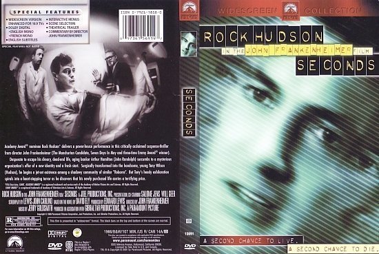 dvd cover Seconds (1966) R1