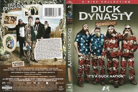 dvd cover Duck Dynasty: Season 4 R1