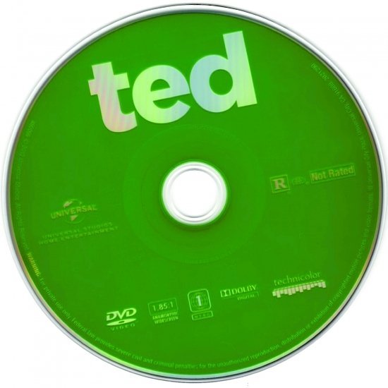 dvd cover Ted UR WS R1 & R0