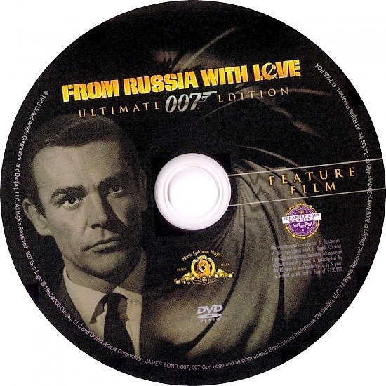 dvd cover From Russia with Love (1963) WS R1