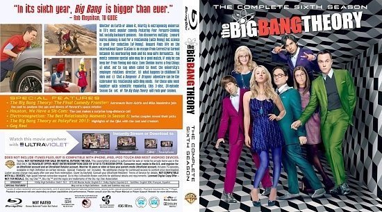 dvd cover The Big Bang Theory Season 6 BD