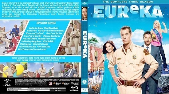 dvd cover Eureka Season3 BD v1
