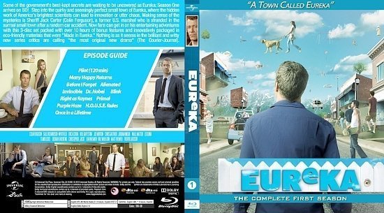 dvd cover Eureka Season1 BD v1