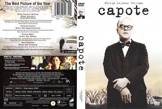 dvd cover Capote (2005) WS R1