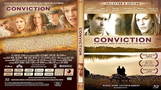 dvd cover Copy of Conviction Blu Ray 2012