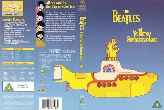dvd cover Yellow Submarine (1968) R2